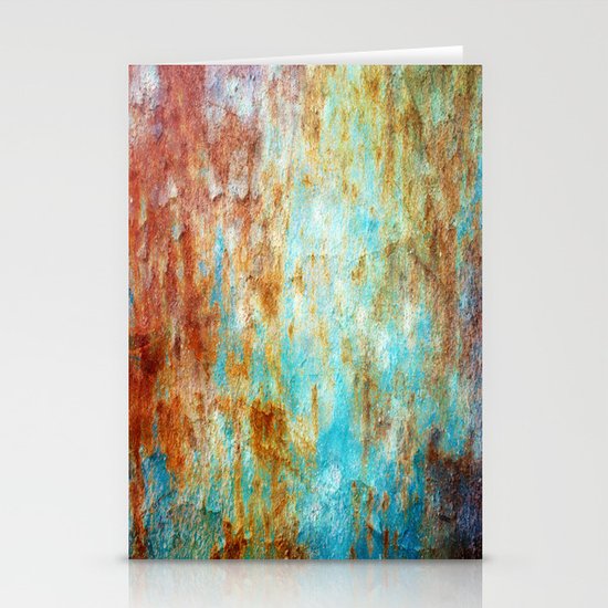 Grunge 'n' Rust Stationery Cards