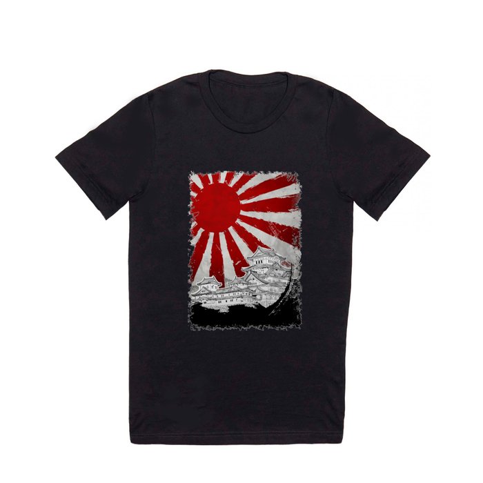 Japanese Palace and Sun T Shirt