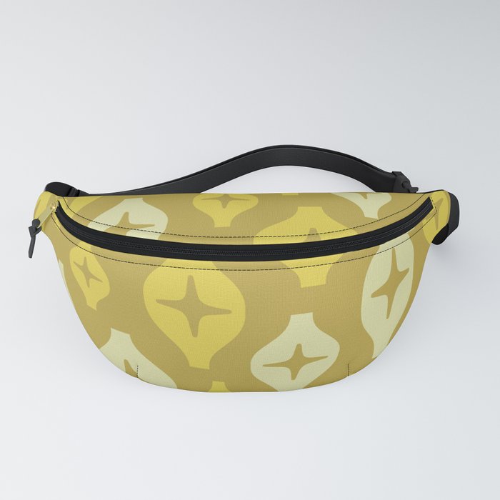 Floating Lanterns 628 Yellow Olive Green and Beige Fanny Pack