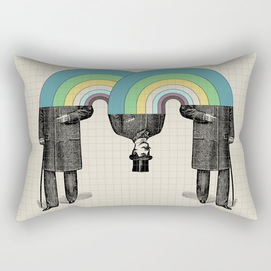 Occasionally Headless Rectangular Pillow