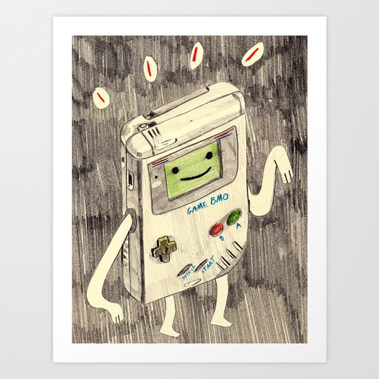 Game BMO Art Print