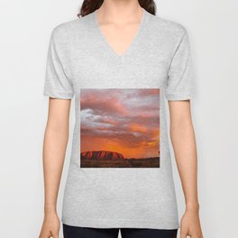 Uluru's Finest V Neck T Shirt