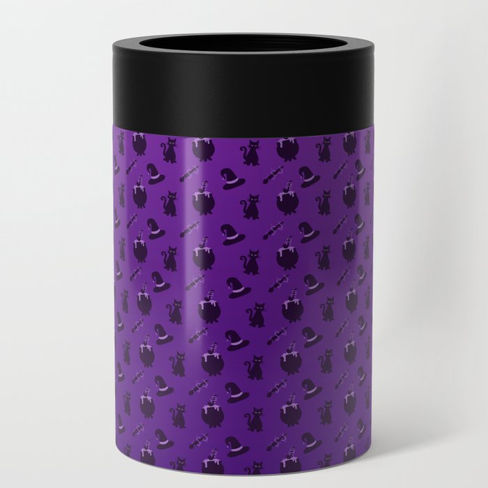 Witch Pattern Can Cooler