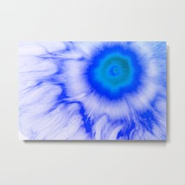 Blue Flower Metal Print