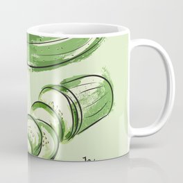 set of cucumbers Coffee Mug