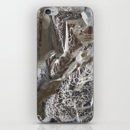 Silver Crystal First iPhone Skin