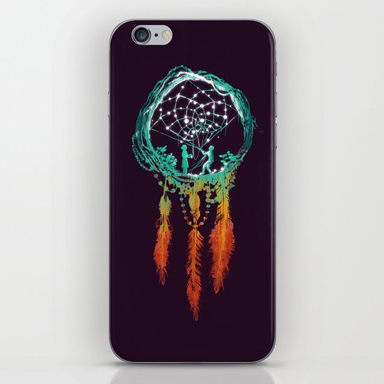 Dream Catcher (the rustic magic) iPhone Skin
