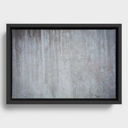 Cement Wall Texture Background  Framed Canvas