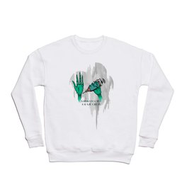 A Man Chooses A Slave Obeys (strongly recommend buying in white) Crewneck Sweatshirt