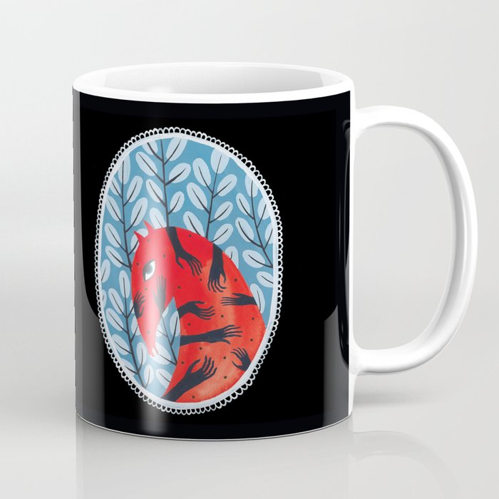 Smug red horse 2. Coffee Mug