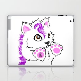 Snowfox - pink Laptop & iPad Skin