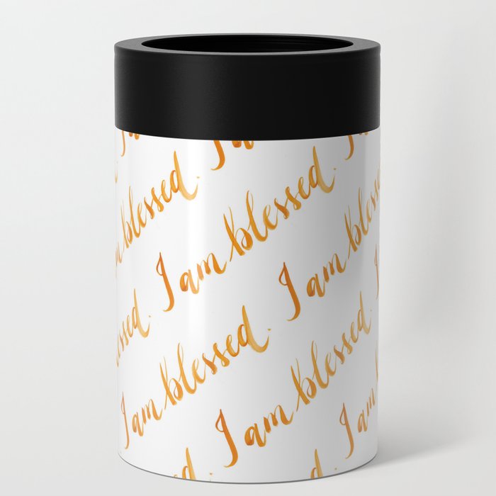 I am blessed pattern Can Cooler