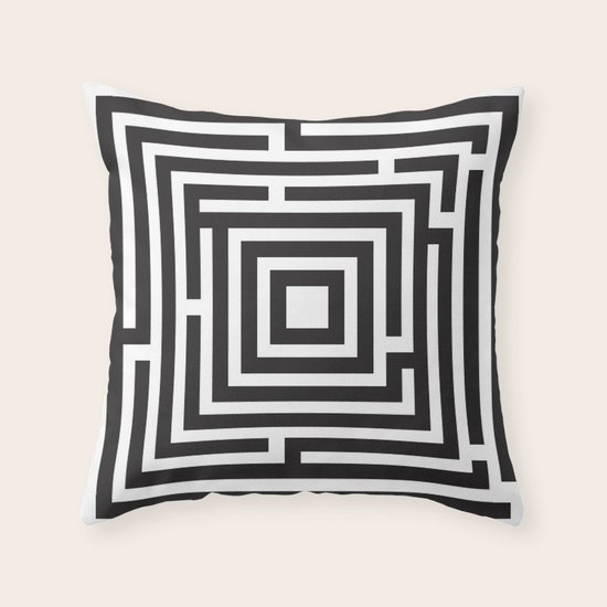 Night Drive Throw Pillow