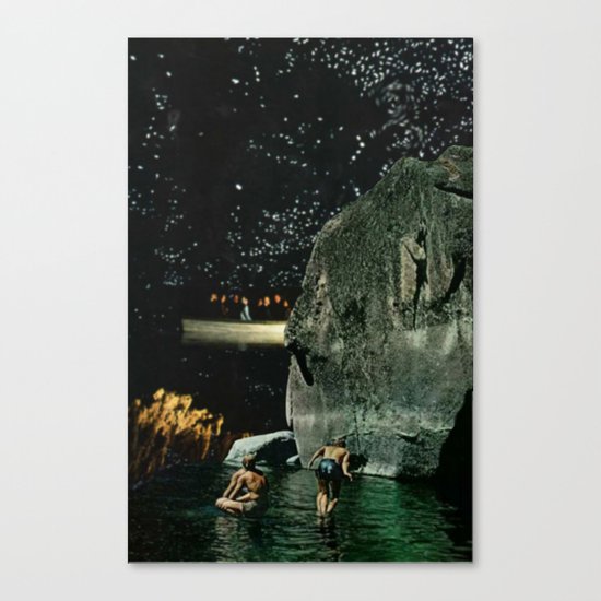 Moon Lagoon Canvas Print