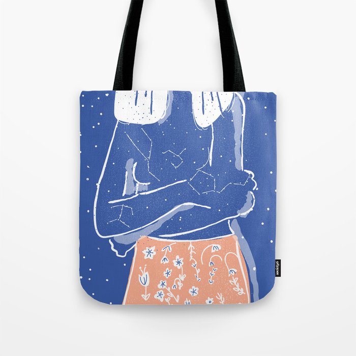 The Galaxy Inside Of Me Tote Bag