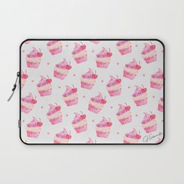 Bite Me Cupcake - Pink Laptop Sleeve