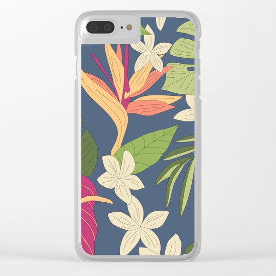 Tiki Clear iPhone Case