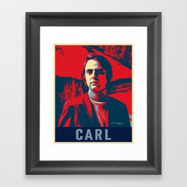 Carl Sagan Art Framed Art Print