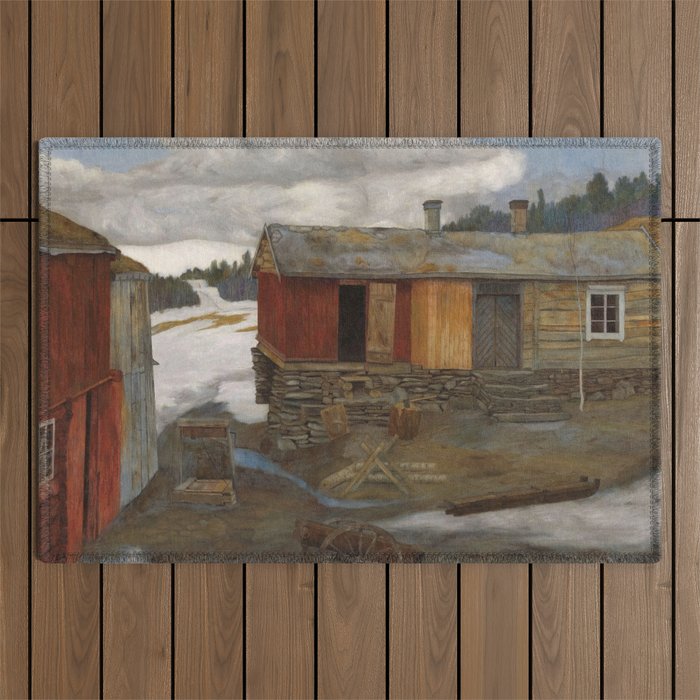 Harald Sohlberg Outdoor Rug