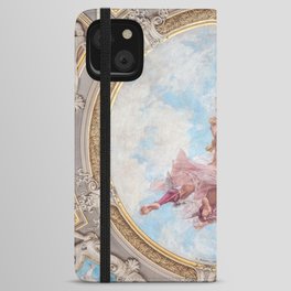 Angel Painting Cathedral Ceiling iPhone Wallet Case