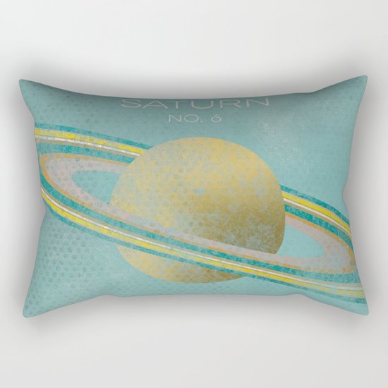 Saturn Rectangular Pillow