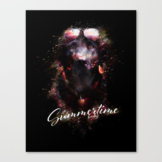 Summertime baby Canvas Print