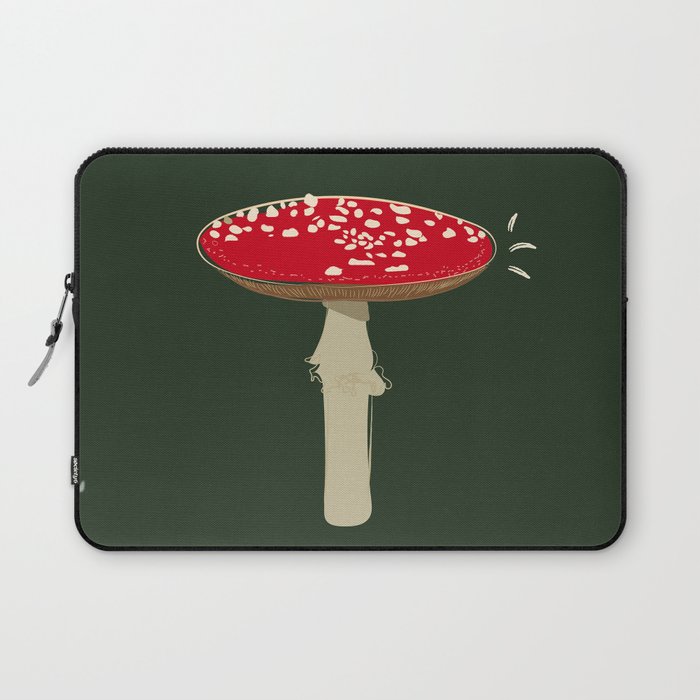 Mushroom illustration  Laptop Sleeve