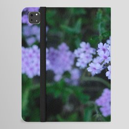Little purple flowers on a spring day | Nature Photography | Fine Art Photo Print iPad Folio Case