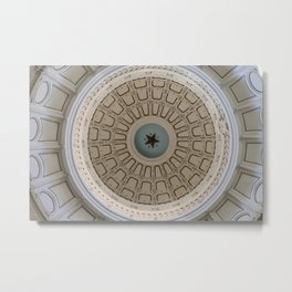 Austin Texas Capitol Dome Metal Print