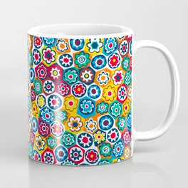 Millefiori Pattern Coffee Mug