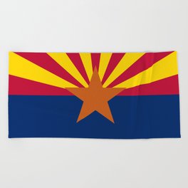 Arizona Flag Beach Towel
