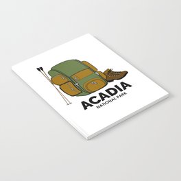 Acadia National Park Backpack Notebook