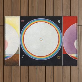  The Dove, Group IX by Hilma af Klint Outdoor Rug