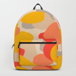 Fragments - abstract pattern in warm colors Backpack