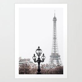Eiffel Tower - Paris France Travel Photography Art Print