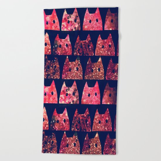 cat-95 Beach Towel