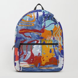 Shamanic Painting 01 Backpack