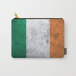 Distressed Irish Flag Carry-All Pouch