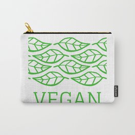 Vegano | Vegan Carry-All Pouch | Friendsnotfood, Graphicdesign, Vegano, Veganart, Haztevegano, Veganism, Veganismo, Veganpeople, Artevegano, Vegan 