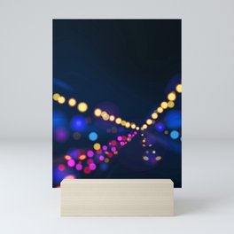 Synthwave Neon City #20 Mini Art Print