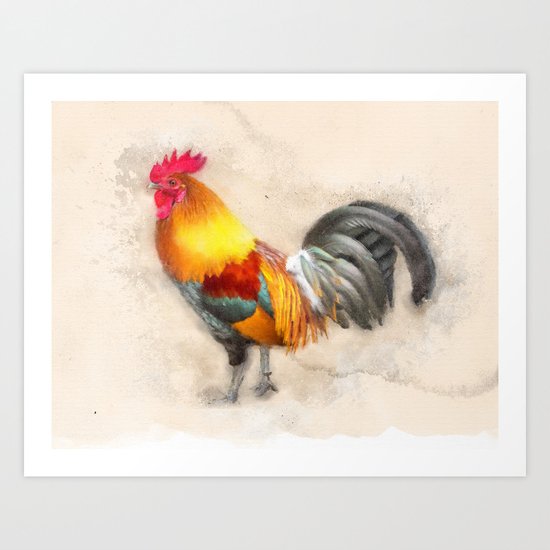 Cock | Rooster Art Print