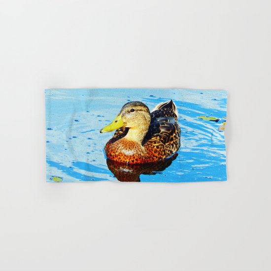 Duck Reflected Hand & Bath Towel