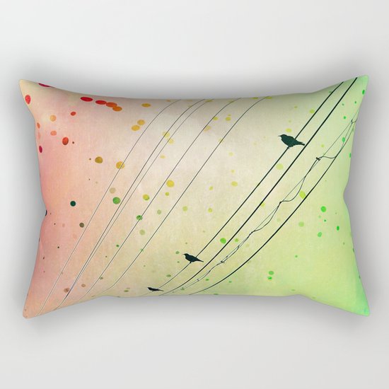 Small Talks Rectangular Pillow