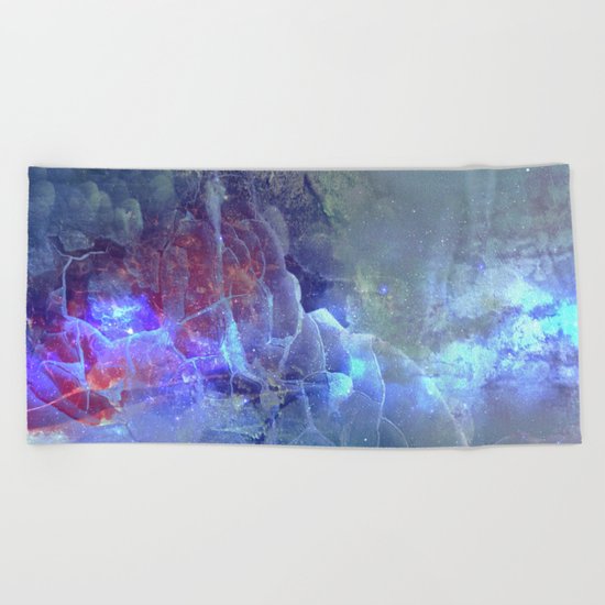 Crystalized Beach Towel