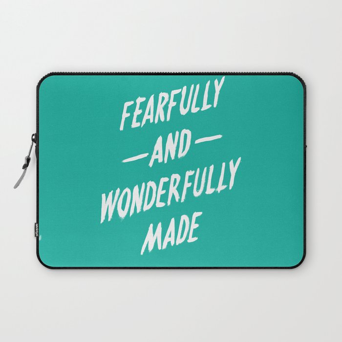 Fearfully and Wonderfully Made Laptop Sleeve