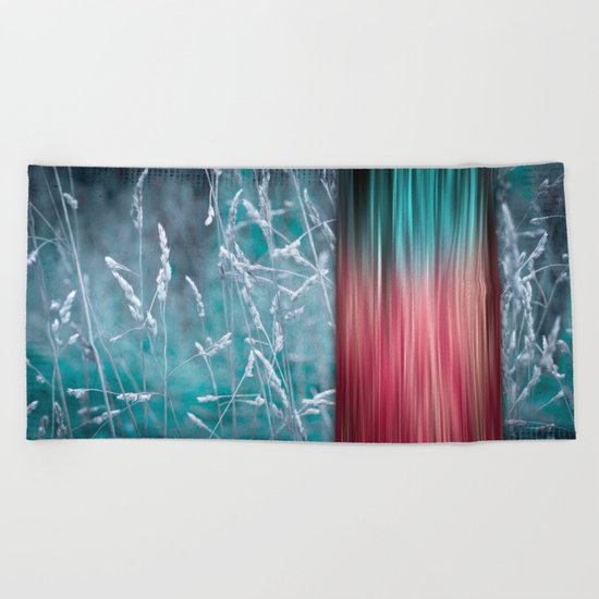 HERBAL Panorama Beach Towel