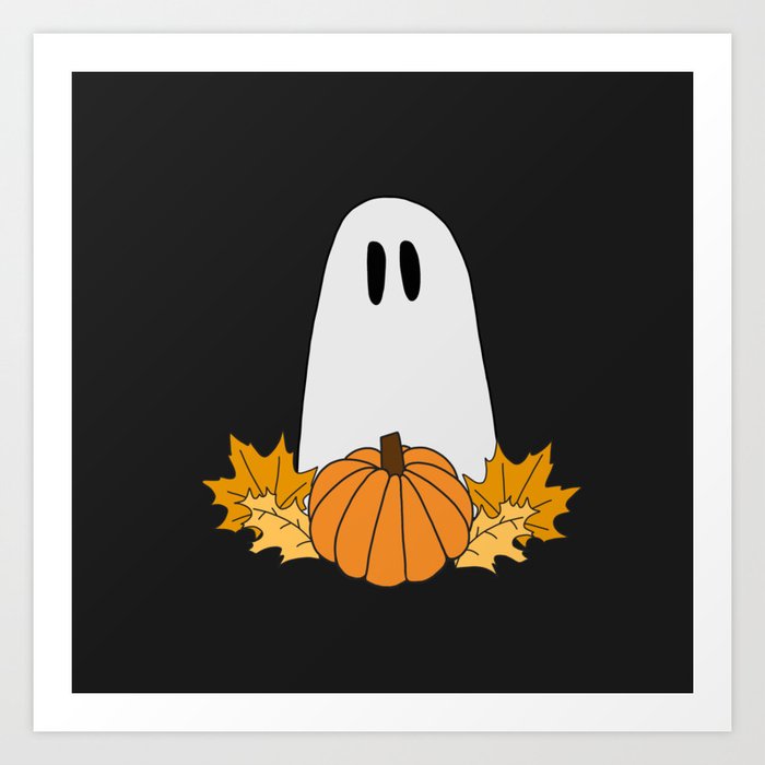 Autumn Ghost Art Print