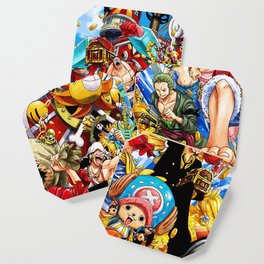 One Piece 51 Coaster | Skeleton, Logo, Skull, Graphicdesign, Animeonepiece, Strawhatpirates, Anime, Onepieceanime, Onepiece, Strawhat 