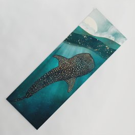 Metallic Whale Shark Yoga Mat