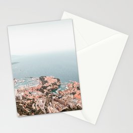 Monaco Summer Coast Stationery Card